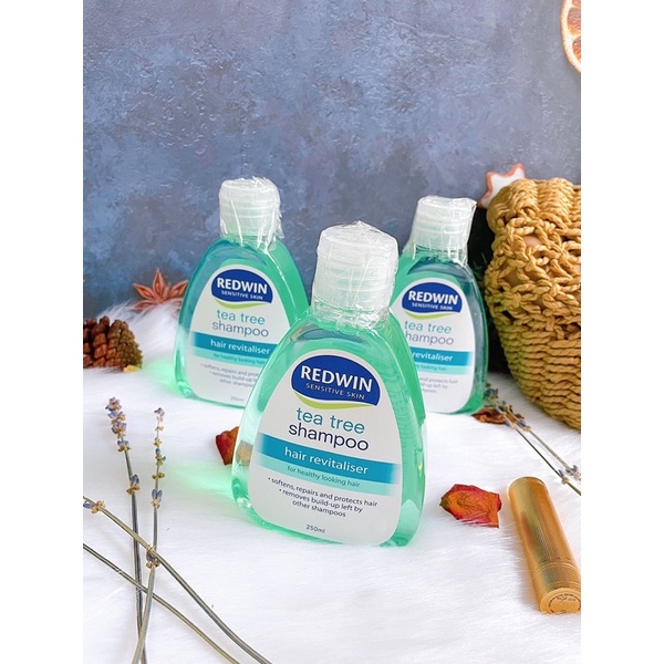Dầu Gội Redwin Shampoo tee trea cho da gàu