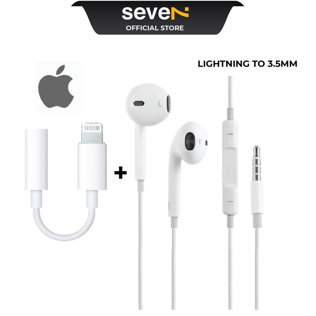 Combo tai nghe 6S và Jack chuyển đổi