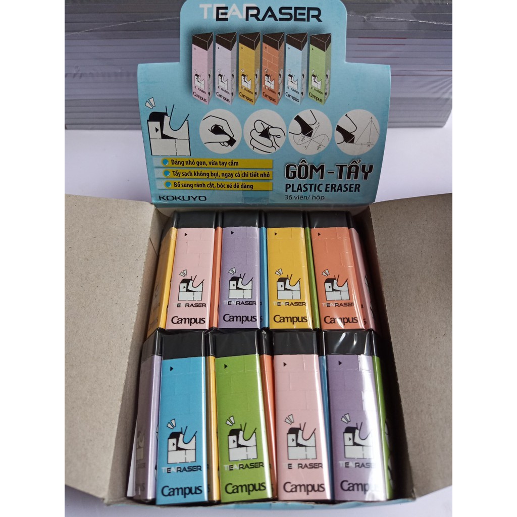 Tẩy đen Campus tam giác