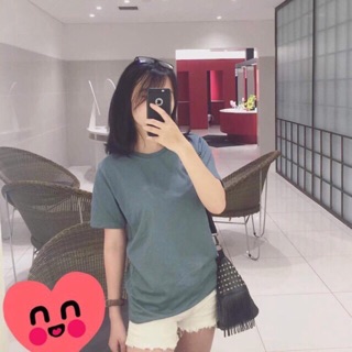 Áo thun Unisex chất cotton lụa dày mịn bao đẹp
