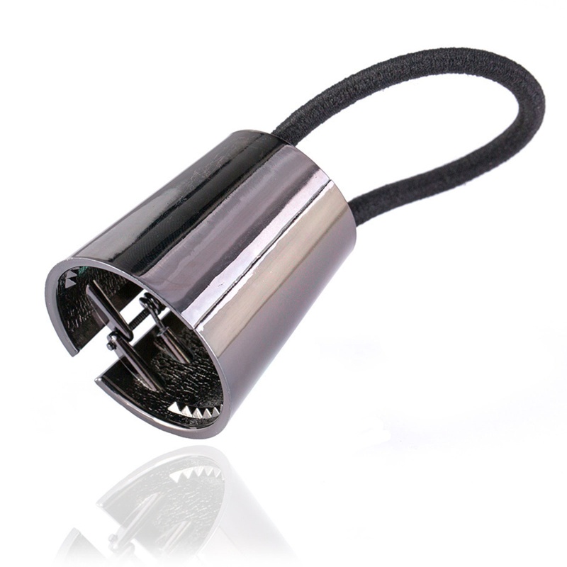 Dây Cột Tóc Co Giãn Nhiều Màu Sắc Lấp Lánh Phong Cách Punk Cho Nữ