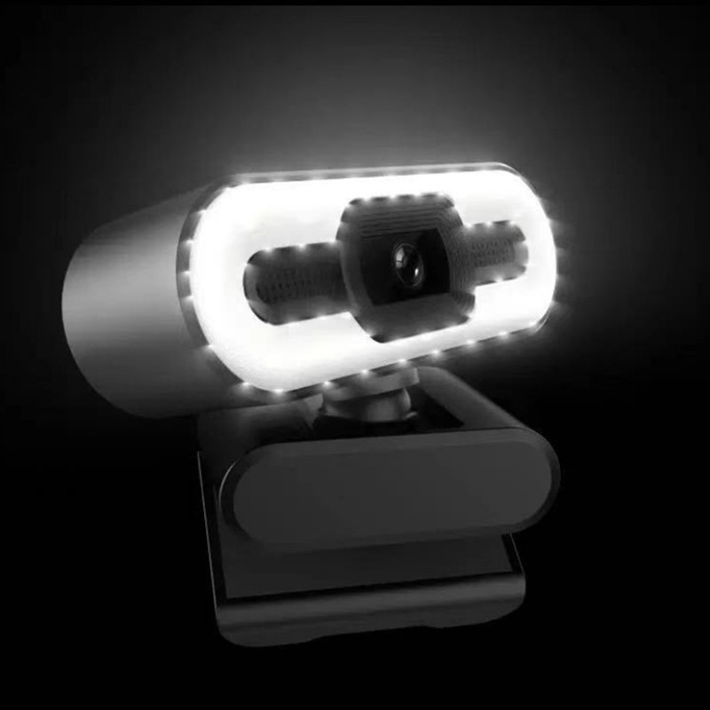 Webcam gắn laptop PC độ phân giải 2K 4K HD có micro tiện dụng cho quay youtube/video