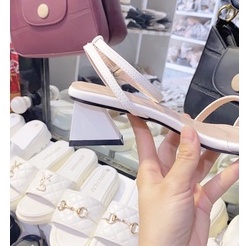 Sandal nữ quai mảnh gót tam giác 5p MC3
