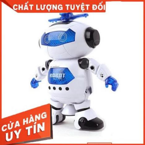 [CHẤT LƯỢNG] Robot Biết Nhảy Và Hát Xoay 360 Độ