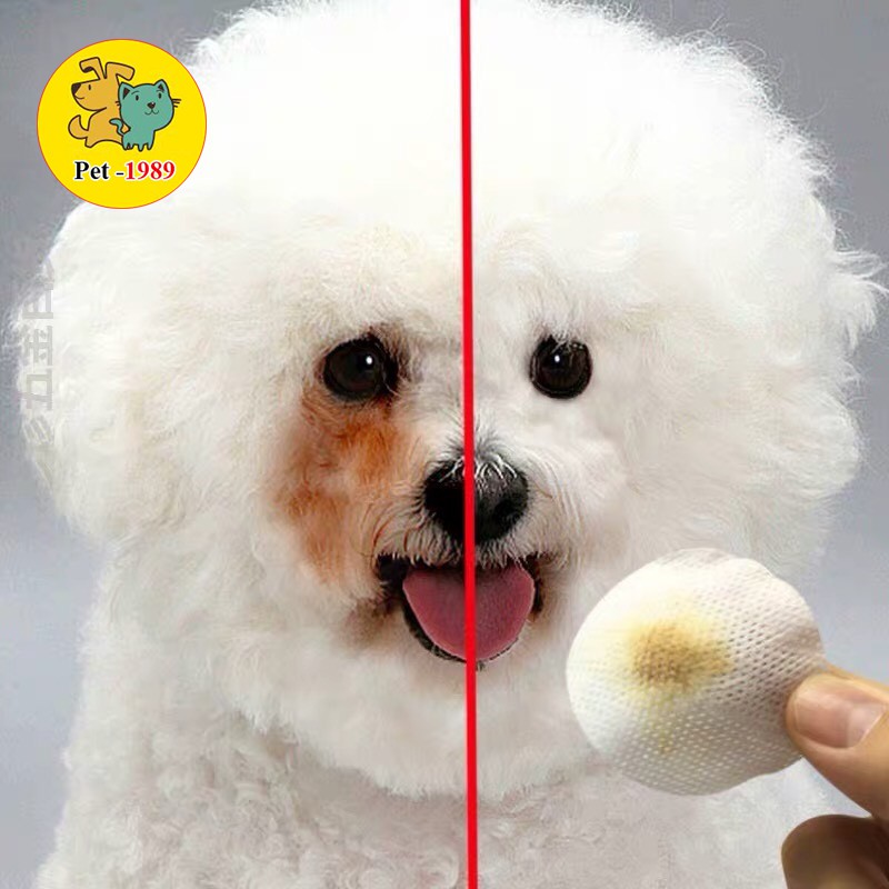 Bông Lau Vết Ố Mắt Cho Chó Mèo TAOTAOPETS 120 miếng Pet-1989