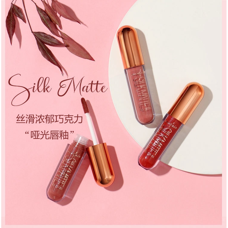 [Hàng mới về] Son bóng lâu trôi dưỡng ẩm mịn màng như nhung | BigBuy360 - bigbuy360.vn