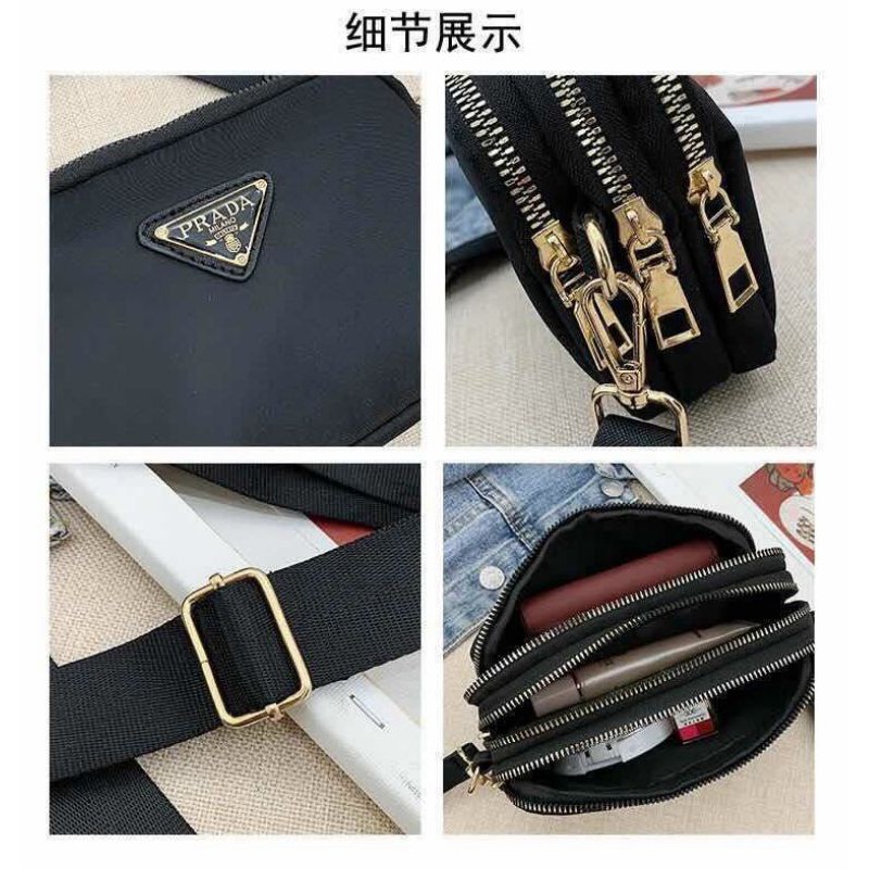 túi đeo 3 ngăn khóa nhập khẩu chất lượng loại 1 đứng form yhinh