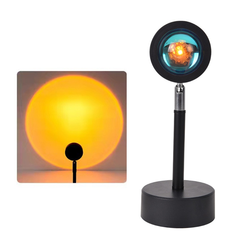 Đèn LED USB Chiếu Cầu Vồng Hoàng Hôn Cho Phòng Ngủ Quán Cà Phê Tiệc Tùng