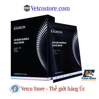 Mặt nạ giấy sủi bọt thải độc Eaoron Oxygen Bubble Face Mask 7pcs