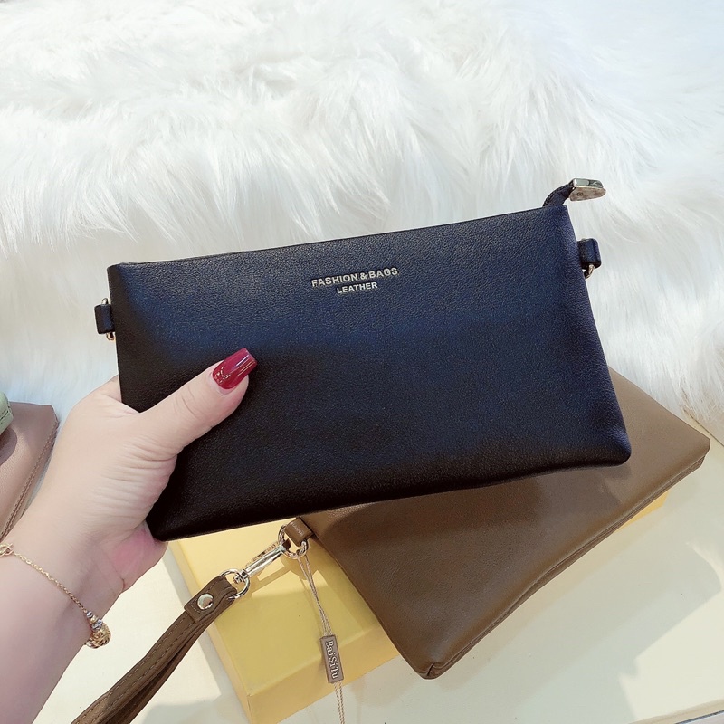 Túi xách nhỏ FASHION& BAGC có dây đeo chéo nhiều ngăn