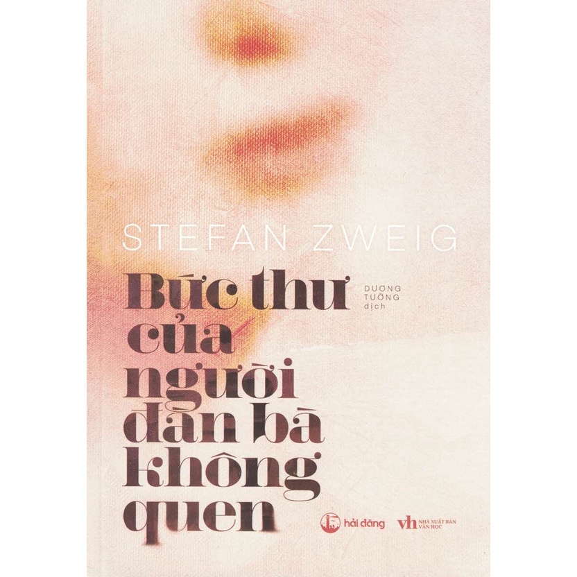 Sách - Bức Thư Của Người Đàn Bà Không Quen