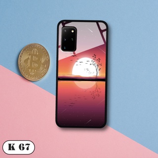 Ốp lưng Samsung Galaxy S20 Plus  - Lưng kính 3D