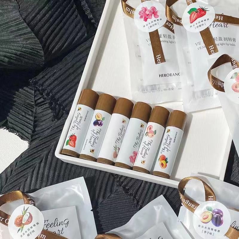 [Hàng mới về] Son dưỡng môi dưỡng ẩm đổi màu kháng nước Herorange