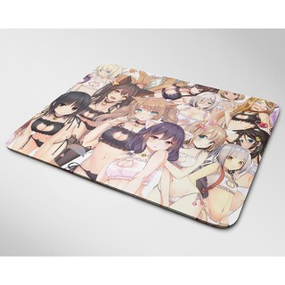 Lót chuột cỡ lớn, bàn di chuột, mouse pad mẫu Anime mèo nekko (Nhiều kích thước)