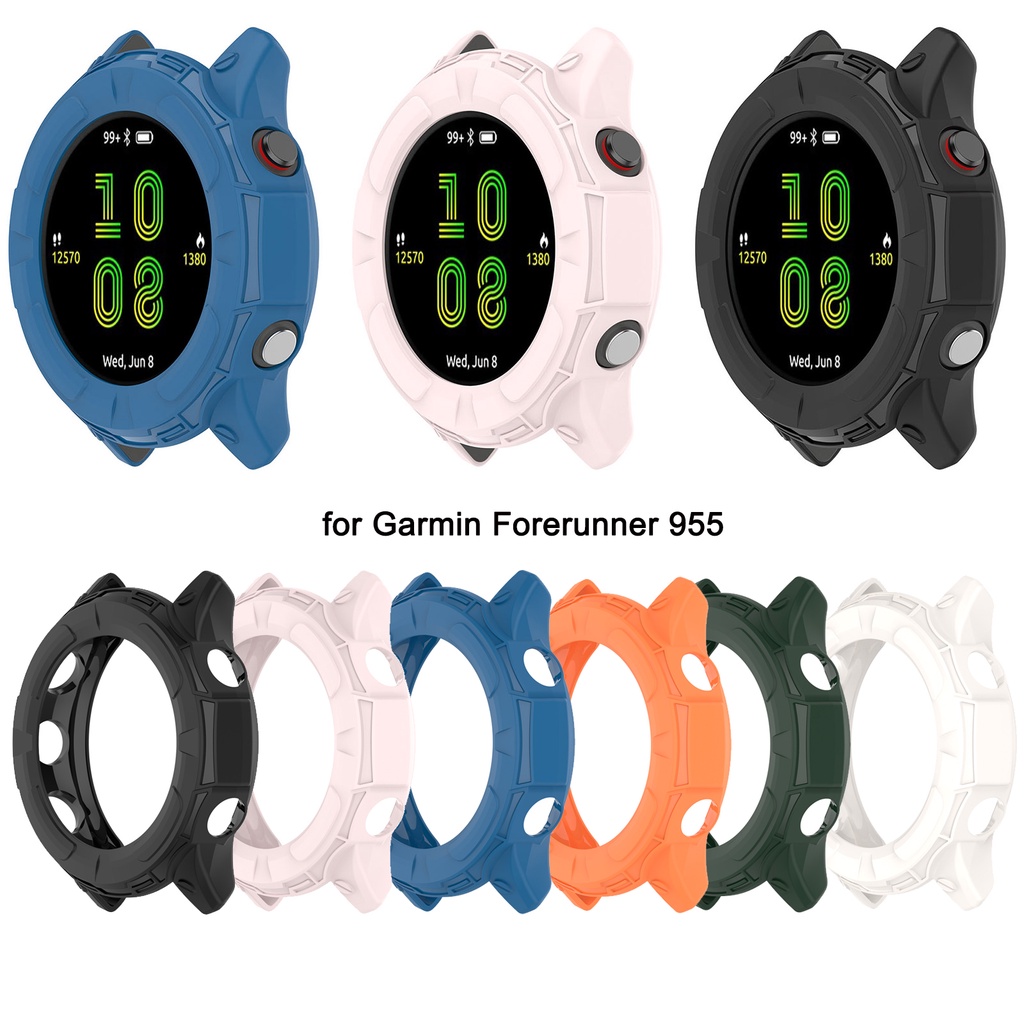 Vỏ TPU Silicon Bảo Vệ Màn Hình Chống Trầy Xước Cho Garmin Forerunner 955