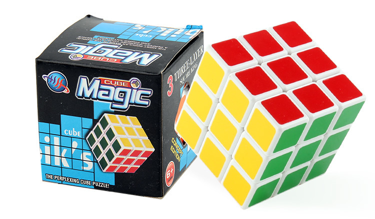 5.5CM Basic Three-Order Rubik's Cube Educational Toys