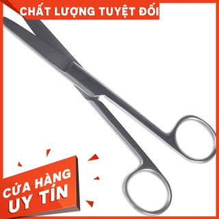 [ TBYT QUÂN Y  ]Kéo y tế inox Parkistan Thẳng 2 đầu tù
