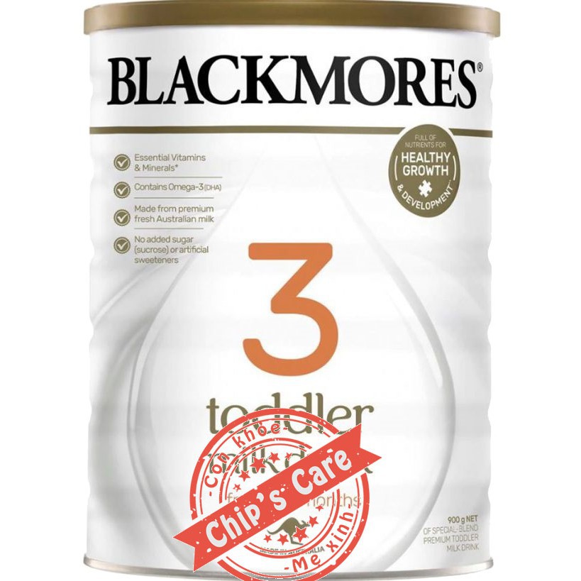 Sữa Blackmores số 1,2,3 cho bé 900g