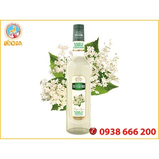 SIRO TEISSEIRE HOA CƠM CHÁY 700ML - TEISSEIRE ELDERFLOWER SYRUP