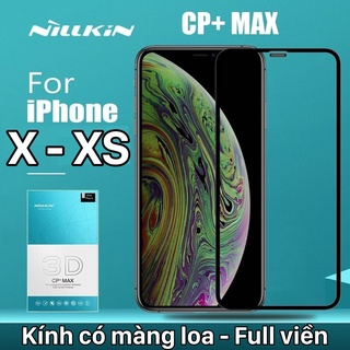 MIẾNG DÁN CƯỜNG LỰC IPHONE X - XS NILLKIN 3D CP+MAX CHÍNH HÃNG [GIÁ TỐT]