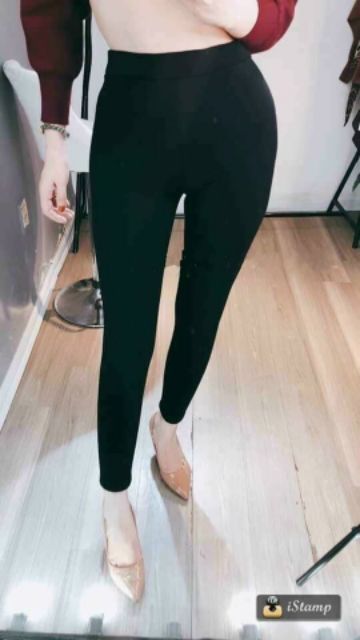 Quần Legging Lót Lông Siêu Ấm Siêu Bền