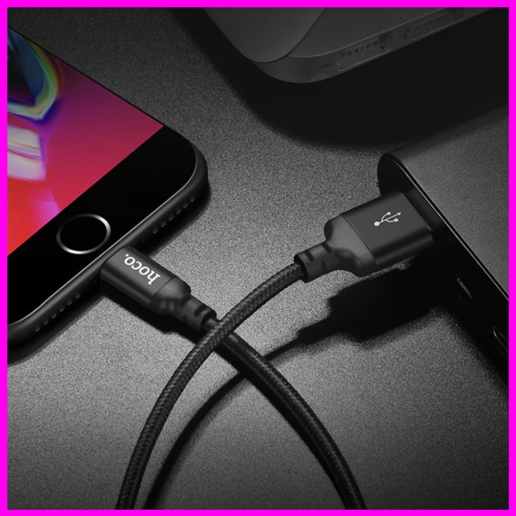 Cáp Sạc Nhanh Chân Iphôn Hoco X14 Dài 1 Mét,2 Mét Cho ip,tablet táo Cáp Tai nghe Tai nghe ko dây táo