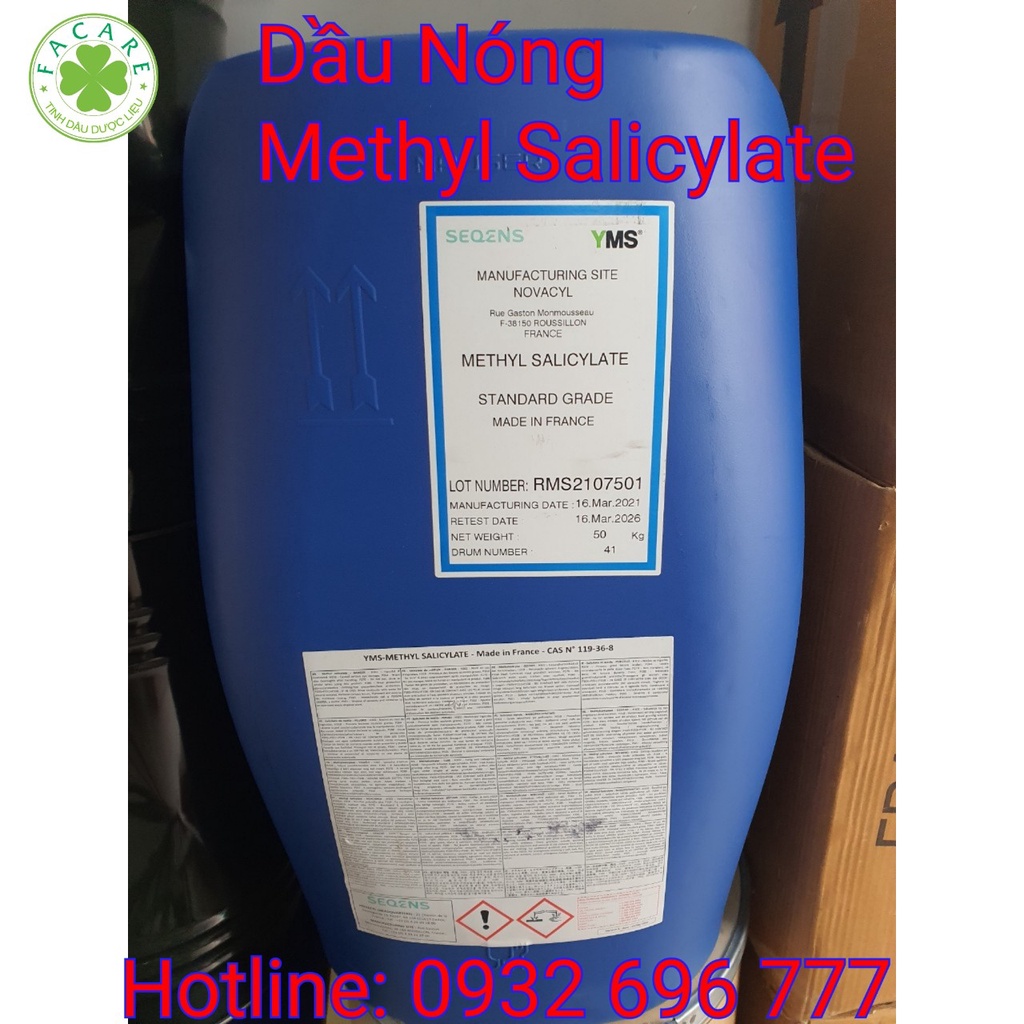 Dầu nóng Methyl Salicylate 1KG