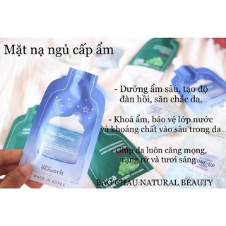 [Date T10/2022] Mặt nạ ngủ Beausta sleeping mask 20ml