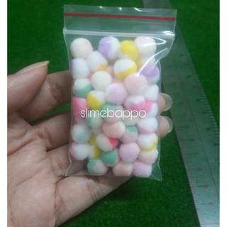 Pom Pom pastel 1 cm, 2 màu