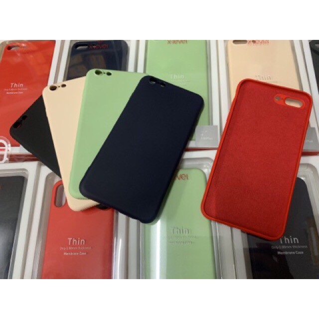CHÍNH HÃNG ỐP X-LEVEL THIN 0.88mm - CHỐNG BẨN IPHONE 6 6s 7 8 / plus / X XS XR / MAX