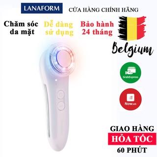Máy điện di đẩy tinh chất và chăm sóc da 6 trong 1 Lanaform PureSkin - Nhập Bỉ