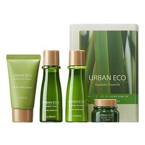 Bộ chăm sóc da the saem Urban Eco Harakeke Travel 4 Kit