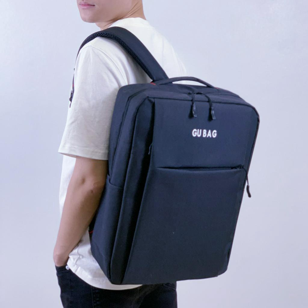 Balo nam đựng laptop GUBAGOR 13 14 15,6 inch, kiểu dáng công sở nhỏ gọn, túi đi làm, đi học cho học sinh nam nữ | BigBuy360 - bigbuy360.vn