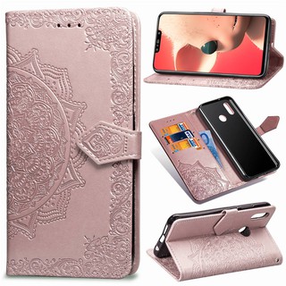 Case For Huawei nova 3i Classic Pattern Design Flip Wallet Case Cover