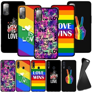 Ốp Lưng Silicone Mềm In Chữ Love Is Love Lgbt Cho Iphone 12 Mini 11 Pro Max 5 5s Xr Se 2020
