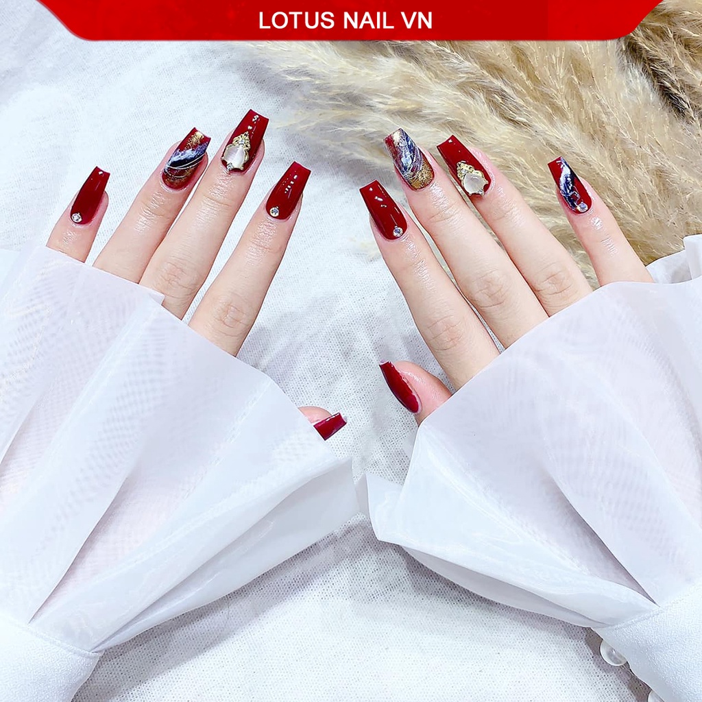 Ống tay áo chụp mẫu nail bộ 2 chiếc