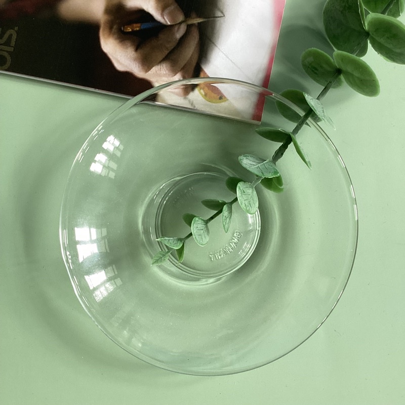 Dĩa bánh kem/ dĩa lót ly/ dĩa trưng bày trơn thuỷ tinh bao đẹp