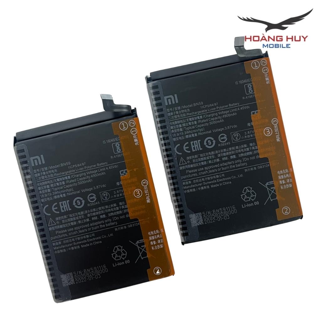 Pin Xiaomi Redmi Note 10 / Note 10s / BN59 Dung Lượng 5000mAh Hàng Zin Nhập Khẩu Bảo Hành 6 Tháng 1 Đổi 1