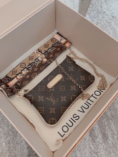 Túi xách lv mini fullbox kèm khăn lụa