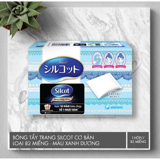 Bông tẩy trang Silcot 82 miếng/hộp
