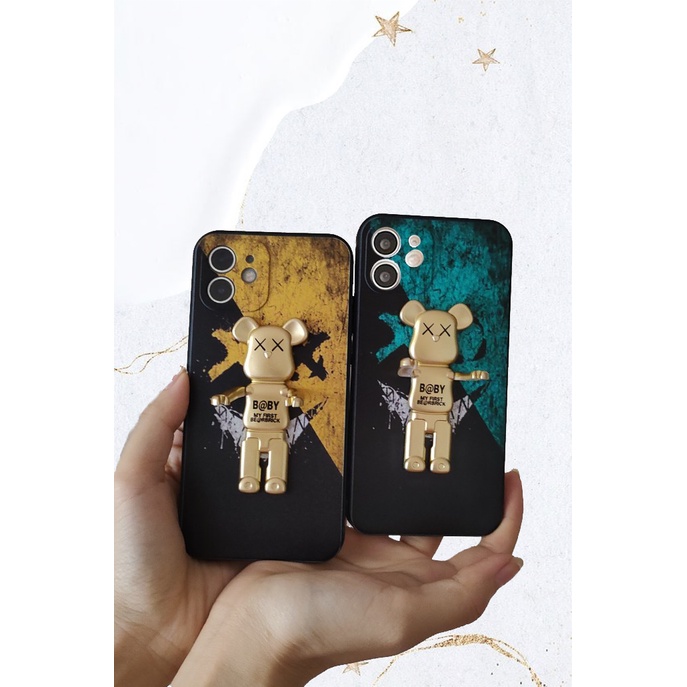 [ Giá đỡ Be@rick ] Ốp lưng iphone mặt cười be rick độc đáo viền vuông ốp iphone 12/11/13/x/xr/xs/6/7/8/se2020 bvc