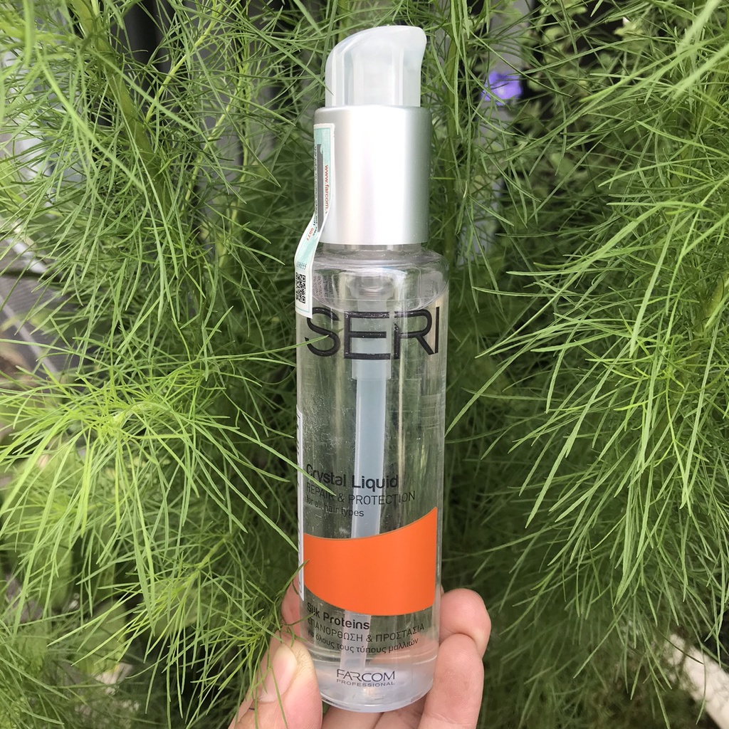 Tinh Dầu Dưỡng Tóc Farcom Seri Crytal Liquid Bảo Vệ Tóc Chuyên Sâu 100ml