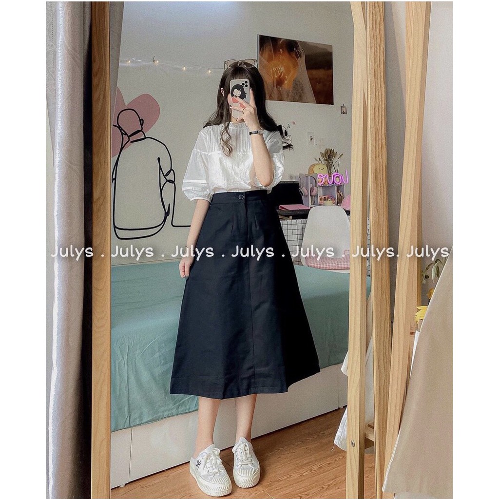 Chân váy túi trước 💖FREESHIP💖 Chân váy chữ A dáng dài cực xinh AD55 - SARA SHOP | BigBuy360 - bigbuy360.vn