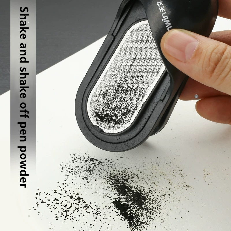 Dụng cụ mài bút chì hai đầu bằng than