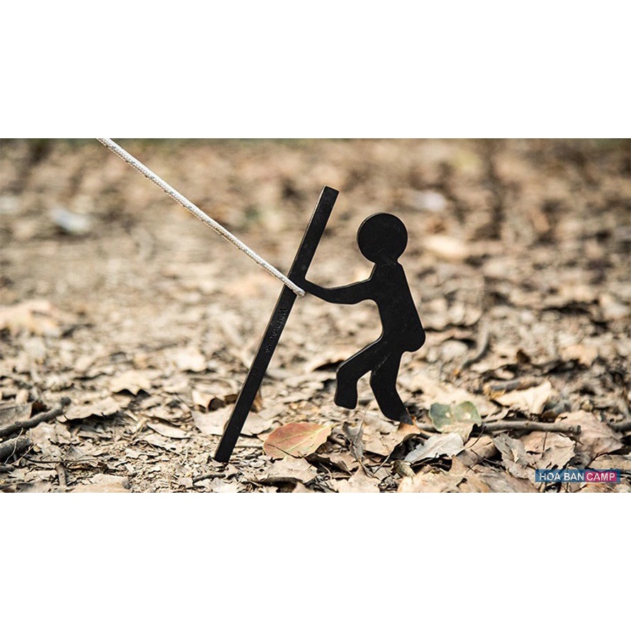 Cọc Lều Hình Nhân Sắt NatureHike NH20ZP081
