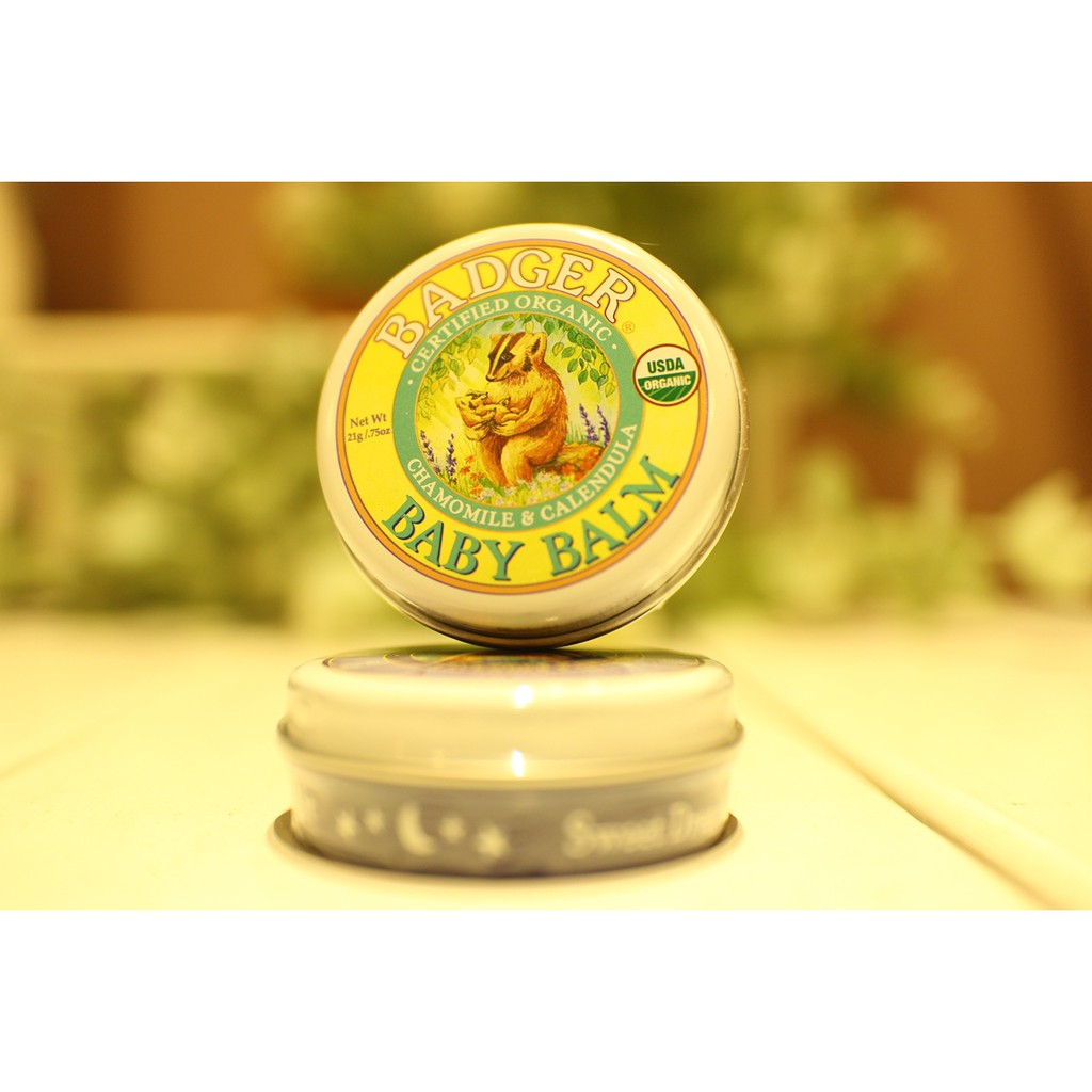 Sáp chống hăm hữu cơ cho bé Badger (56g)