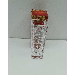 BÌNH HOA THỦY TINH HOA VĂN 15CM VUÔNG