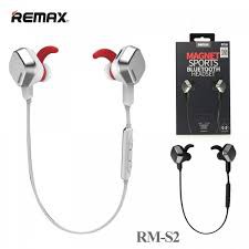 Tai Nghe Bluetooth Remax RM-S2 Thể Thao Choàng Cổ Kiêm Remote Chụp Hình