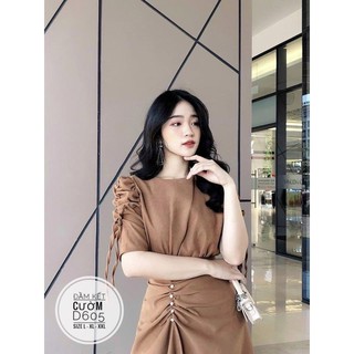 [Mã FATHANG5 giảm 10K đơn 50K] Bigsize Đầm kết cườm D605