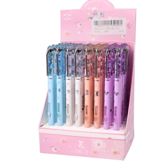 Bút chì kim tuyến hologram BC71 bút chì huy hiệu dễ thương